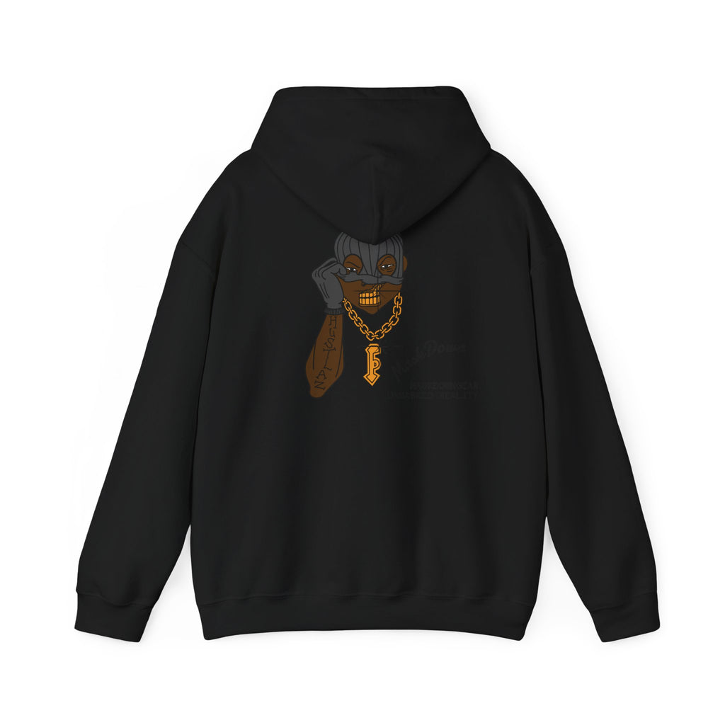 "The Mask Comes Down" Hoodie — Inspirational Black Girl Magic Pullover