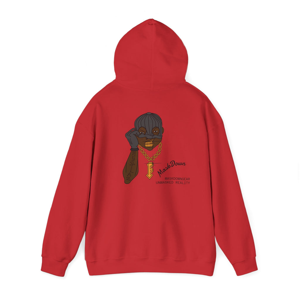 "The Mask Comes Down" Hoodie — Inspirational Black Girl Magic Pullover