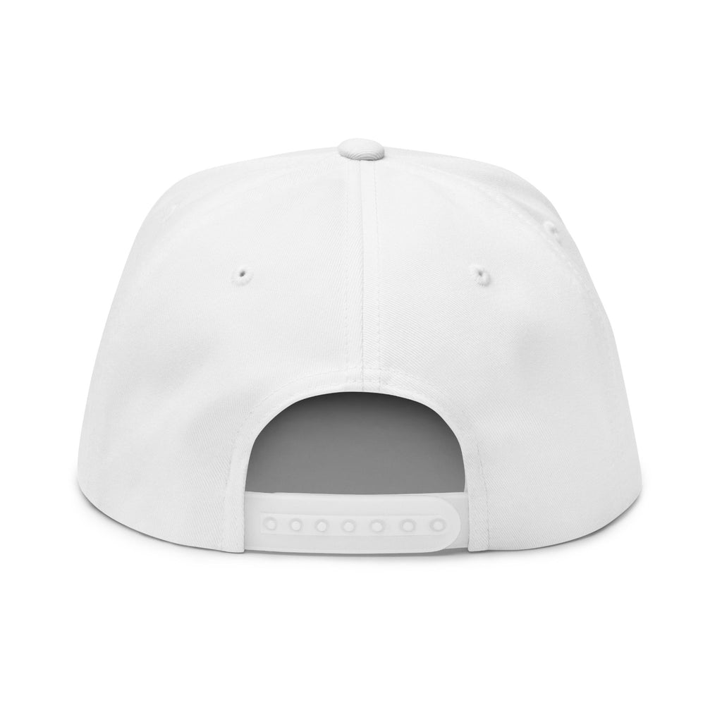 Flat Bill Cap — "MaskDown Gear" Embroidered Snapback Hat