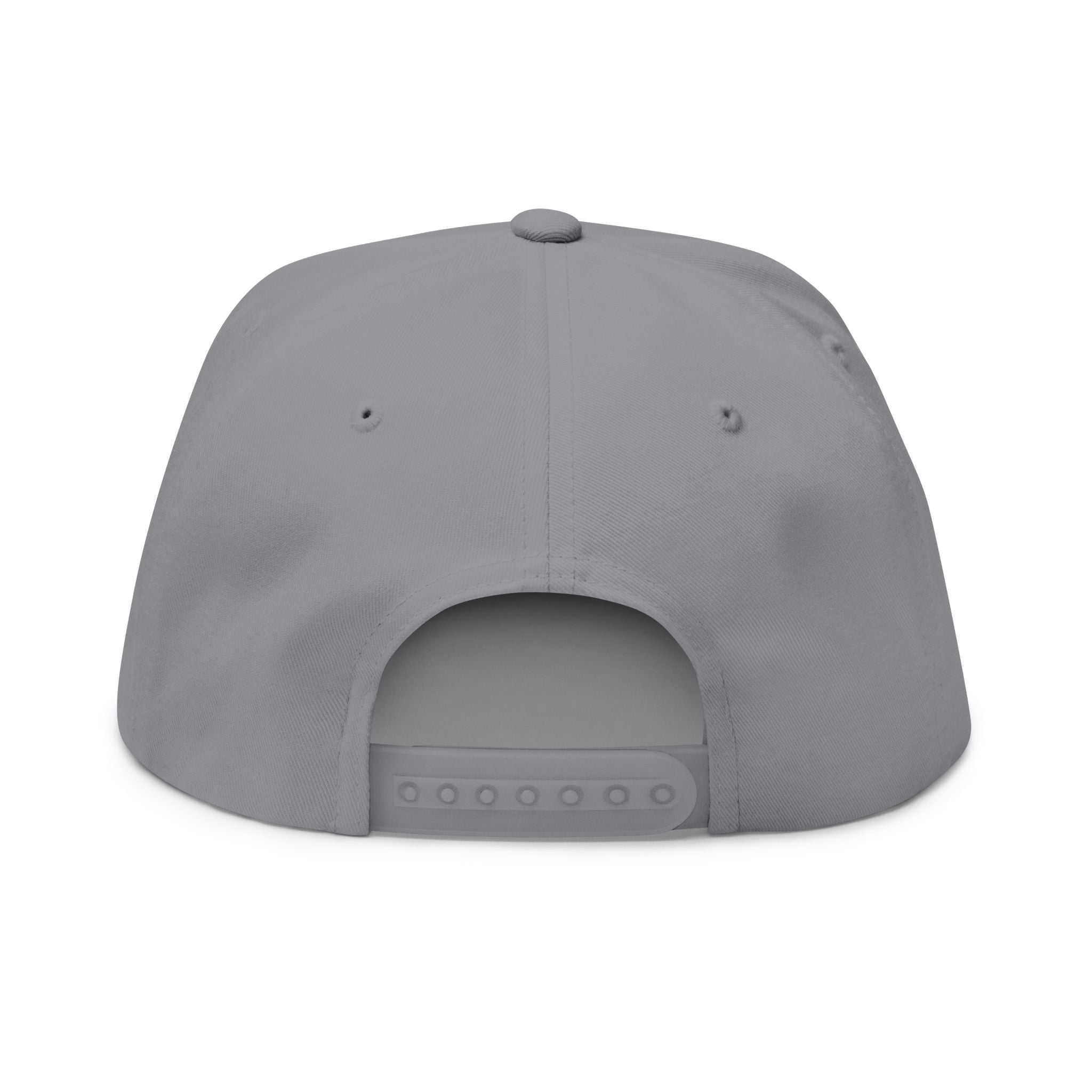 Flat Bill Cap — "MaskDown Gear" Embroidered Snapback Hat