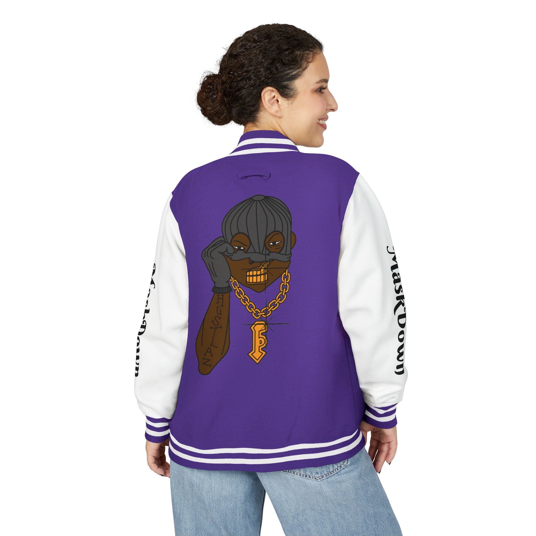 MaskDownGear Letterman Jacket