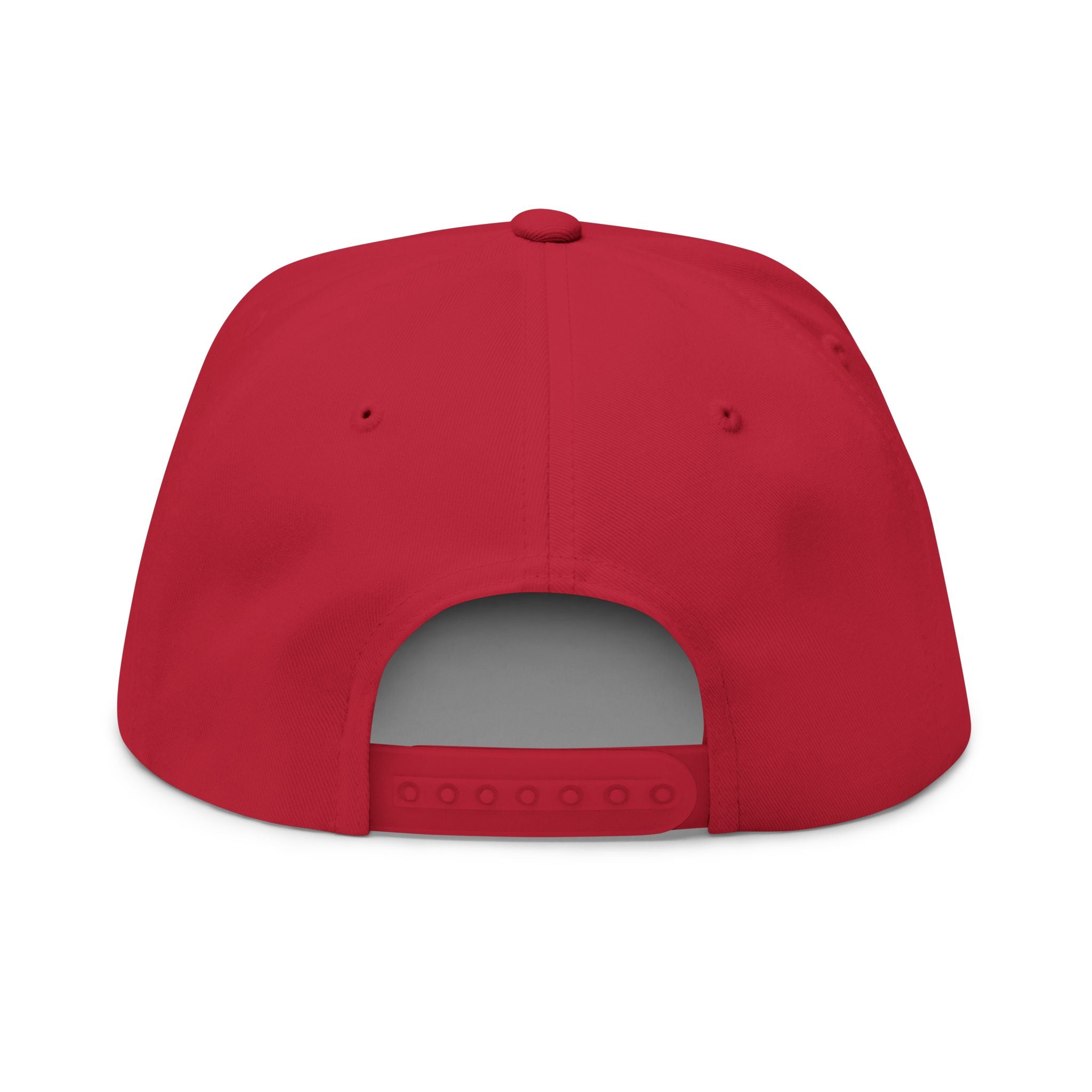 Flat Bill Cap — "MaskDown Gear" Embroidered Snapback Hat