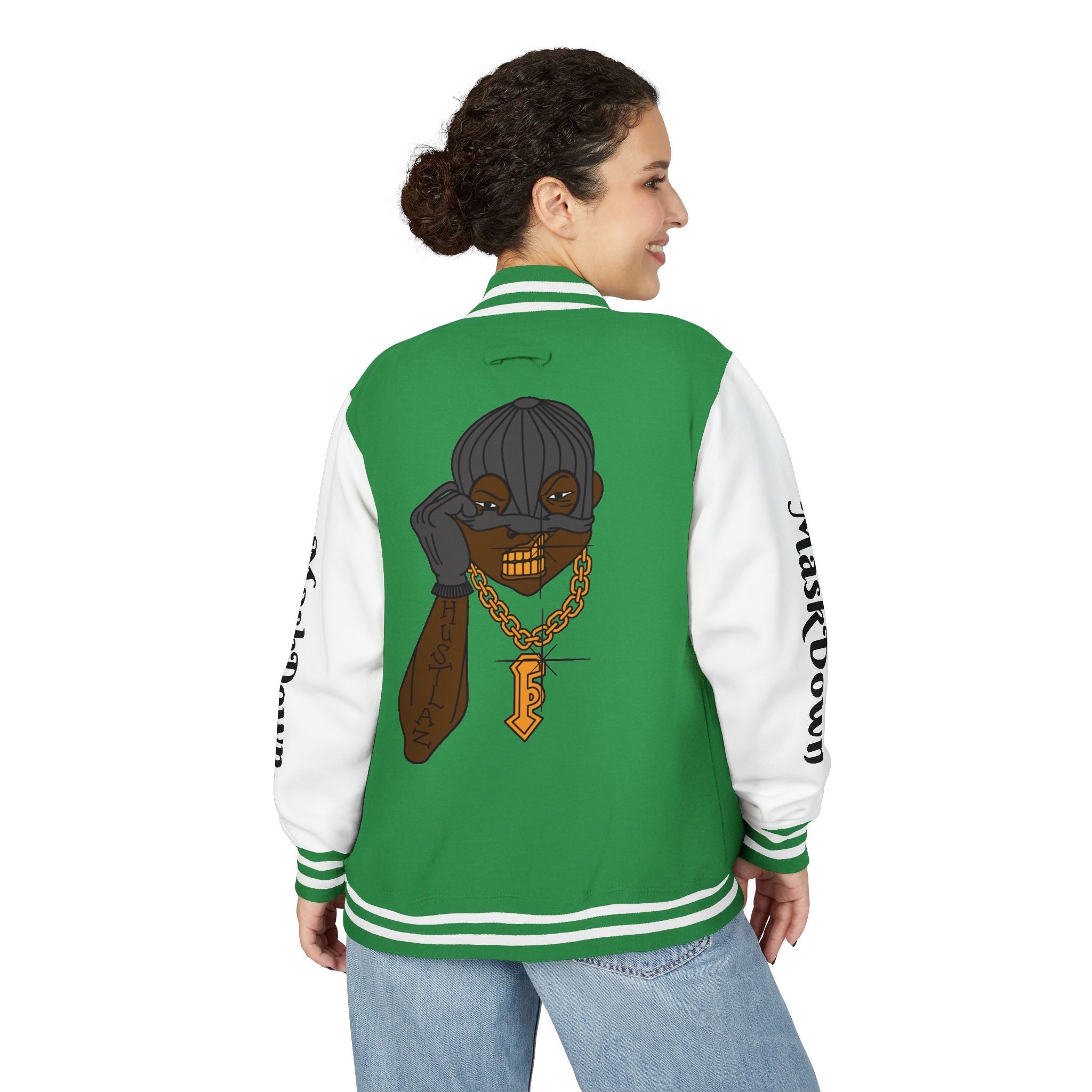 MaskDownGear Letterman Jacket
