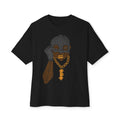 Gold Grill Mask Graphic Tee — Urban Streetwear Oversized T‑Shirt