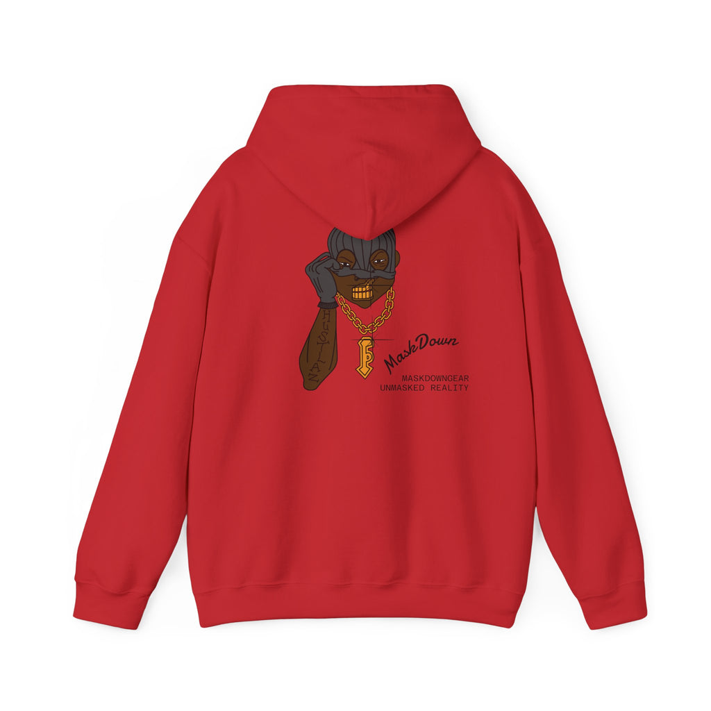 "The Mask Comes Down" Hoodie — Inspirational Black Girl Magic Pullover