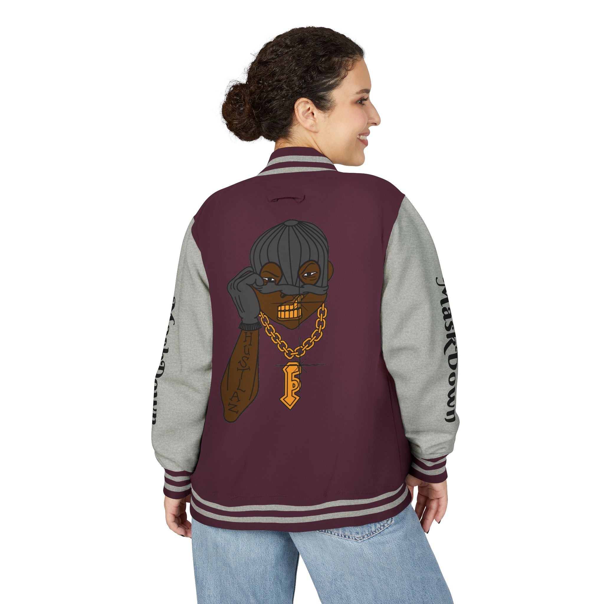 MaskDownGear Letterman Jacket