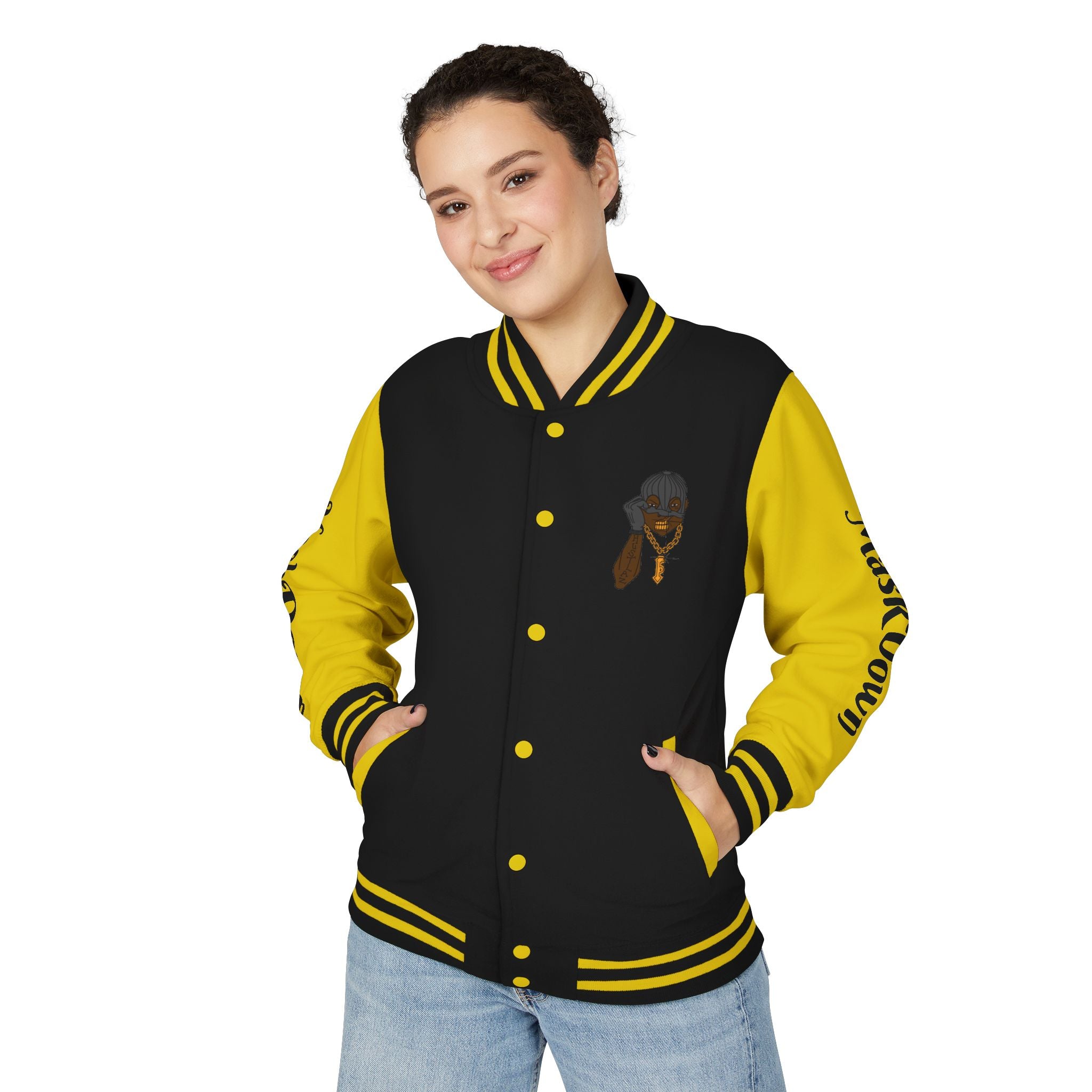 MaskDownGear Letterman Jacket