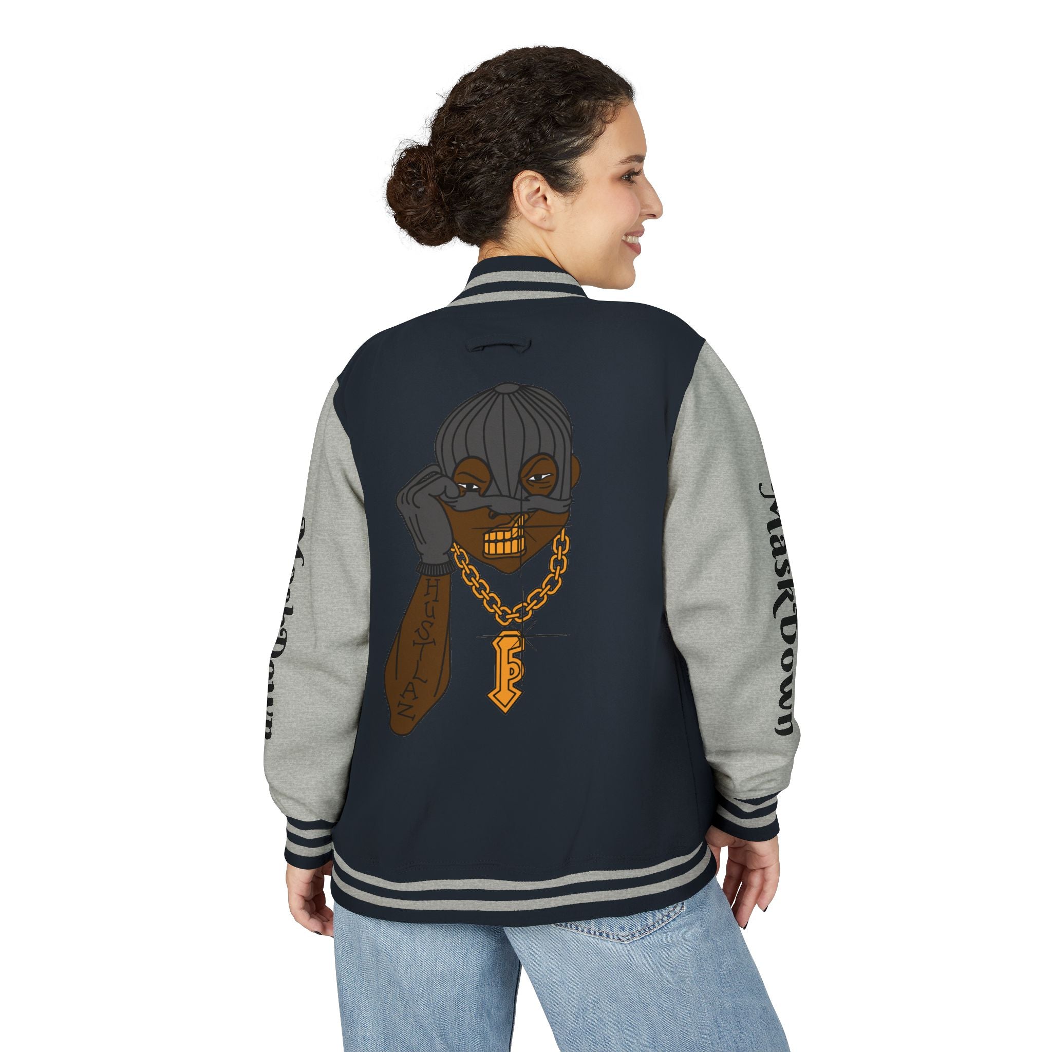 MaskDownGear Letterman Jacket